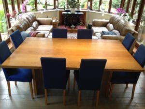 bespoke tables and chairs