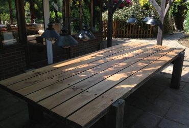 outdoor tables bespoke exterior garden furniture