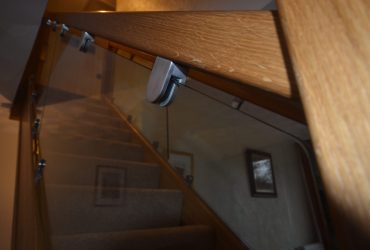 Custom Glass Staircase