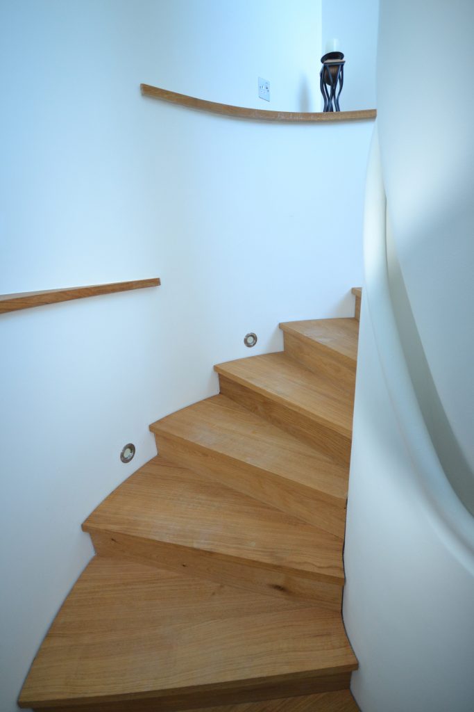 bespoke curved staircase