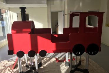 Final custom wooden train