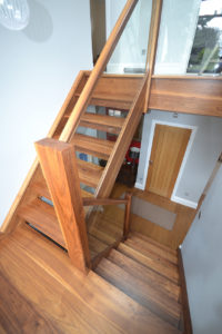 U shaped bespoke staircase sussex