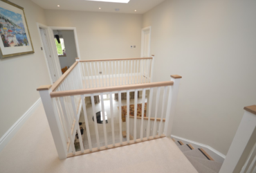 Paint finished oak staircase & landing 3