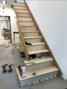 Worthing Spindle Stair before