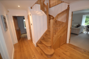 Oak staircase 9