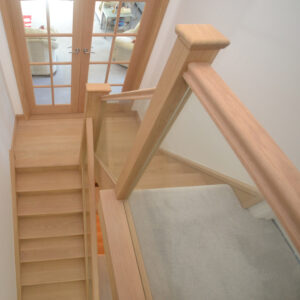 Triple Oak Staircase