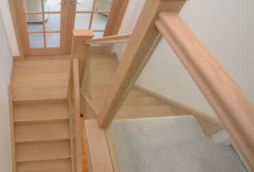 Triple Oak Staircase